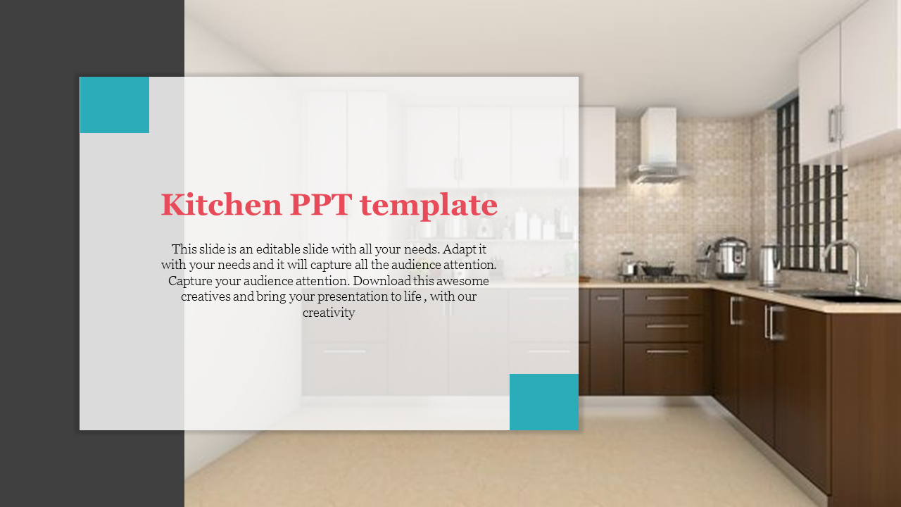 Alluring Kitchen PPT Template PowerPoint Presentation Slides